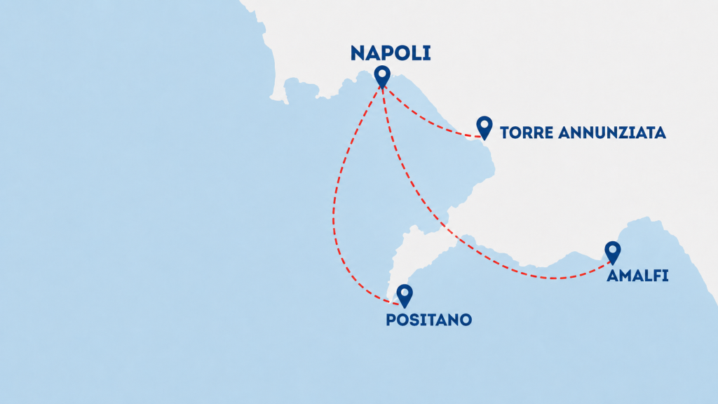Naples ferry routes